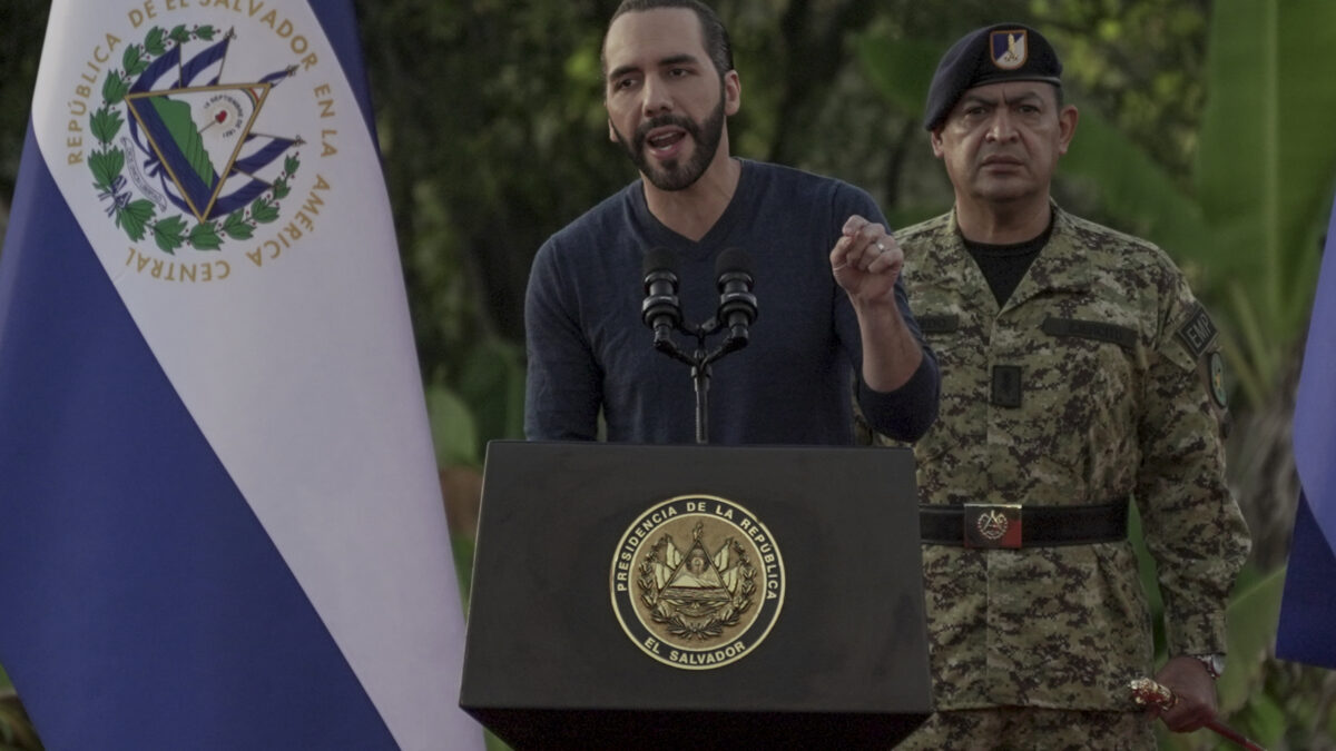 Nayib Bukele, presidente de El Salvador