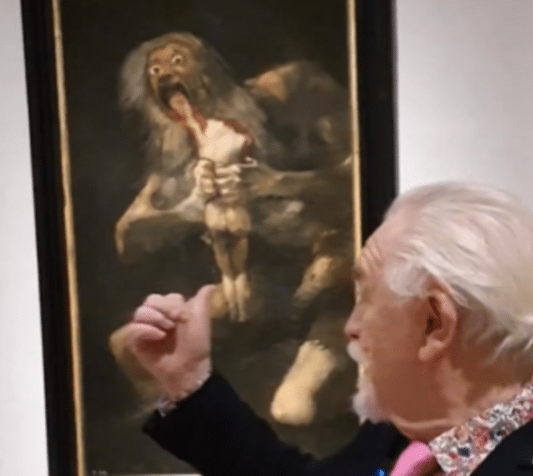Brian Cox bromea con su personaje de 'Succession' y lo compara con un cuadro de Goya