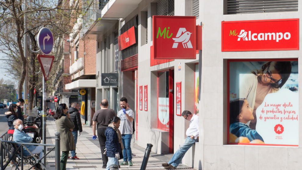 Supermercado Alcampo en Madrid abierto en Semana Santa 2023