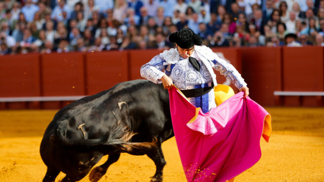 Chicuelina de Morante de la Puebla en la Maestranza de Sevilla.