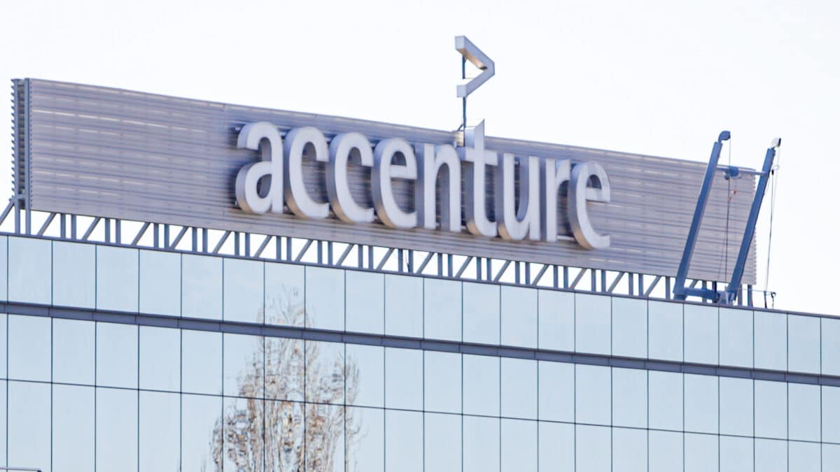 Sedes de la empresa Accenture en el Parque Empresarial La Finca de Pozuelo de Alarcón, en Madrid.