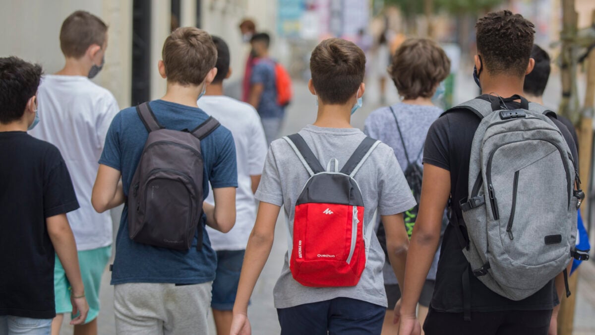 Alumnos del Instituto San Isidoro de Sevilla