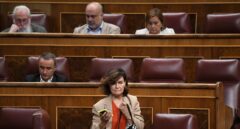 Carmen Calvo, contra Podemos: "Tengo concha para aguantar muchas cosas pero hicieron una intervención pornográfica"