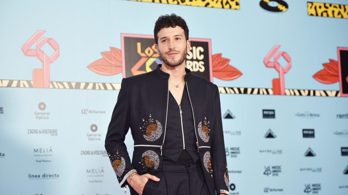 Sebastián Yatra, en la gala de Los40 Music Awards 2022