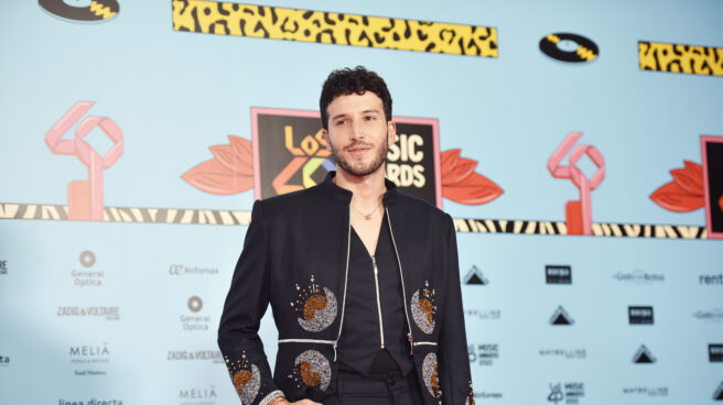 Sebastián Yatra, en la gala de Los40 Music Awards 2022