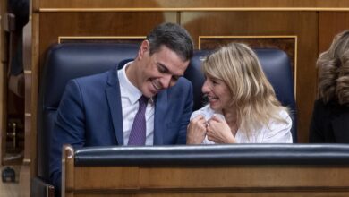 Pedro Sánchez y Yolanda Díaz se unen para replicar a Vox y espolear a la izquierda para el 28-M