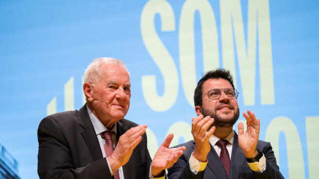 Aragonès y Maragall dan una conferencia sobre le futuro de Barcelona