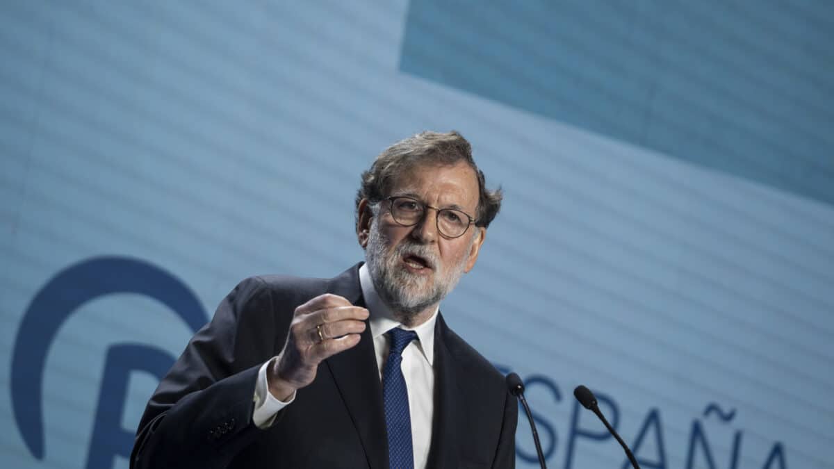 El expresidente del Gobierno, Mariano Rajoy, interviene en la 26 Intermunicipal del PP