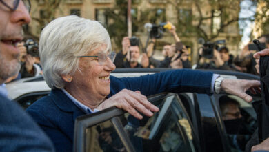 Clara Ponsatí planta al Tribunal Supremo tras pasar el Sant Jordi en Barcelona