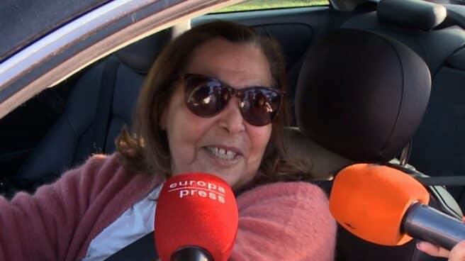 Celia García Obregón responde a las preguntas de la prensa