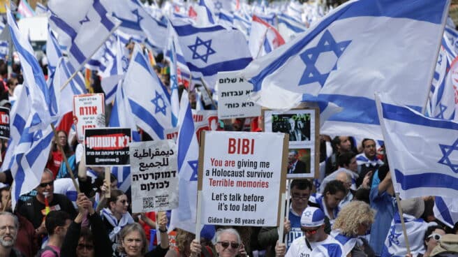 Protestas masivas en Israel contra la reforma judicial