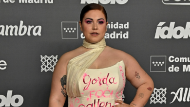 El enfado de Marta Pombo y los looks reivindicativos marcan los premios Ídolo