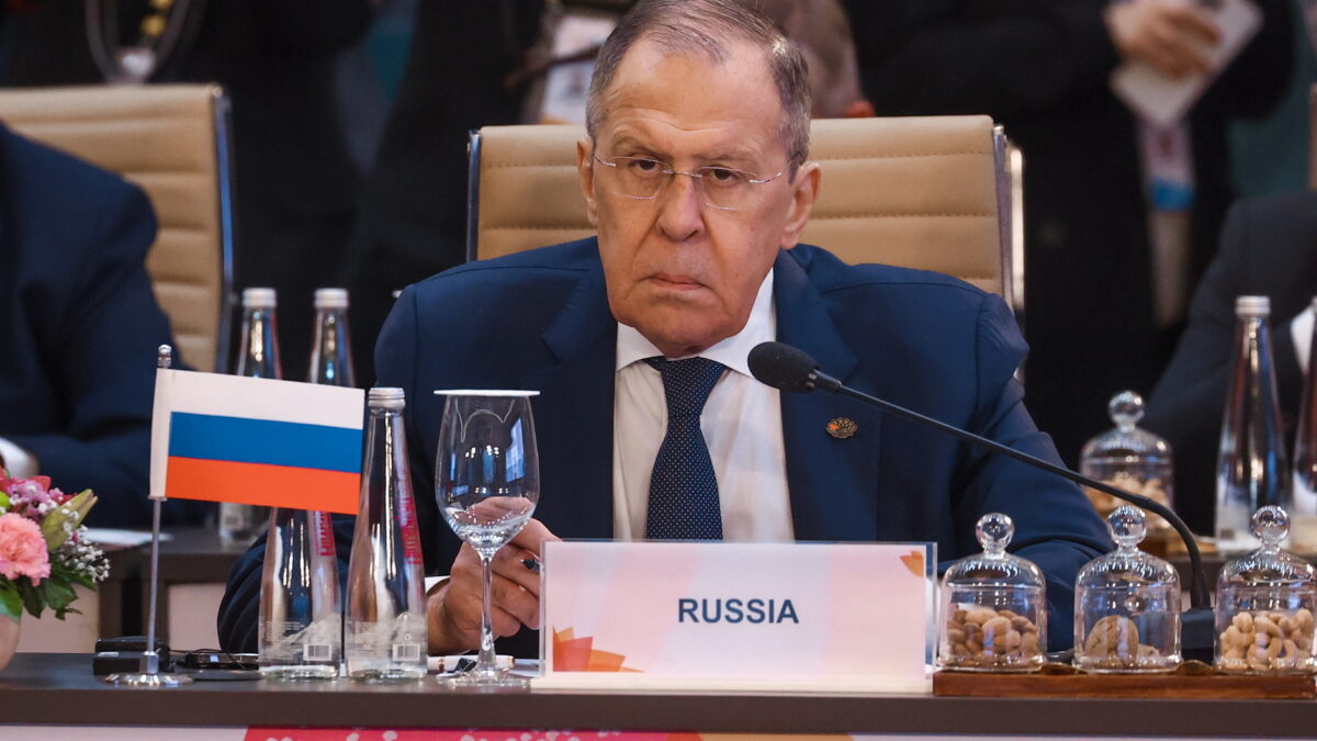 Serguei Lavrov en el G-20