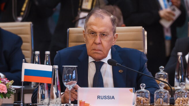 El ministro ruso de Exteriores en el G20 Serguei Lavrov en el G-20