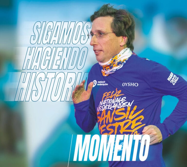 Almeida corriendo, Almeida riendo, su campaña para el 28-M: 'Sigamos haciendo historia'