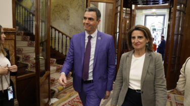 Sánchez abandona el Congreso y no asiste a la sesión vespertina de la moción de censura