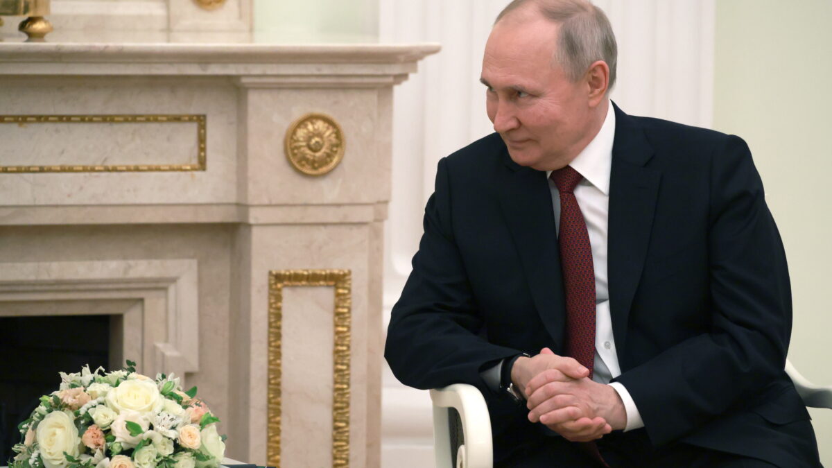 Vladimir Putin, en el Kremlin.
