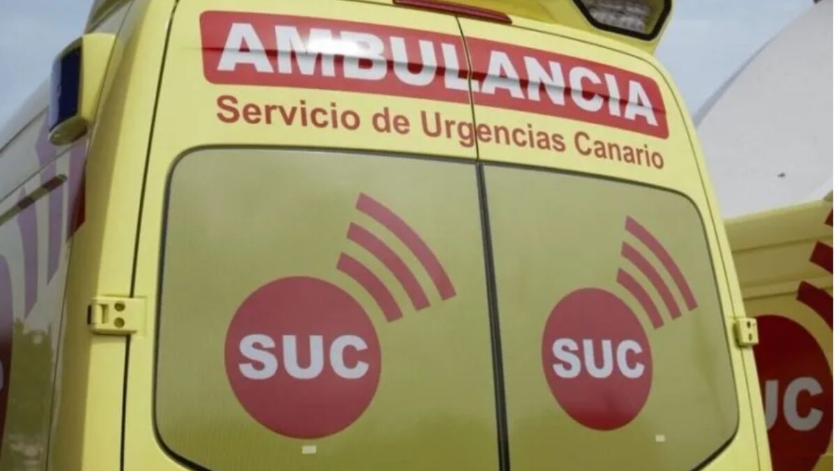 magen de archivo de una ambulancia del Servicio de Urgencias Canario (SUC)