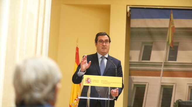 El presidente de la CEOE, Antonio Garamendi.