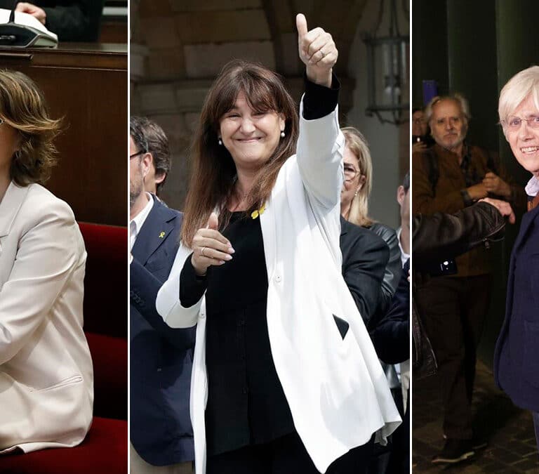 Borràs, Serret y Ponsatí, tres mártires para agrandar las grietas del independentismo