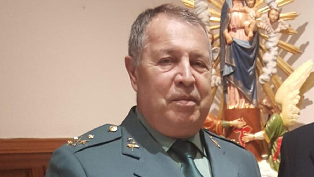 Pedro Vázquez Jarava, teniente general de la Guardia Civil.