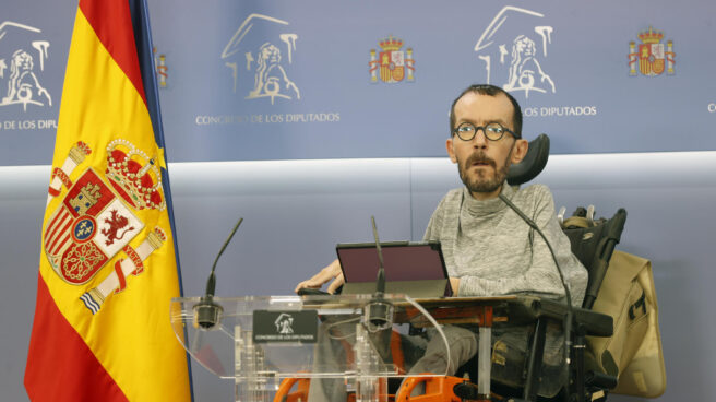 El portavoz de Unidas Podemos, Pablo Echenique. El portavoz de Unidas Podemos, Pablo Echenique.