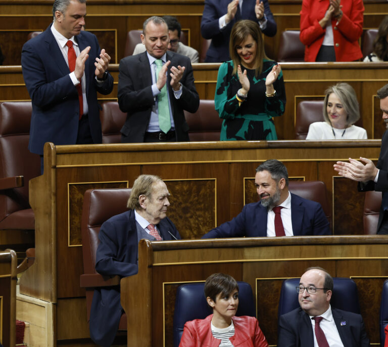 El interés por la moción de censura crece respecto a 2020 y supera el millón de espectadores en TVE