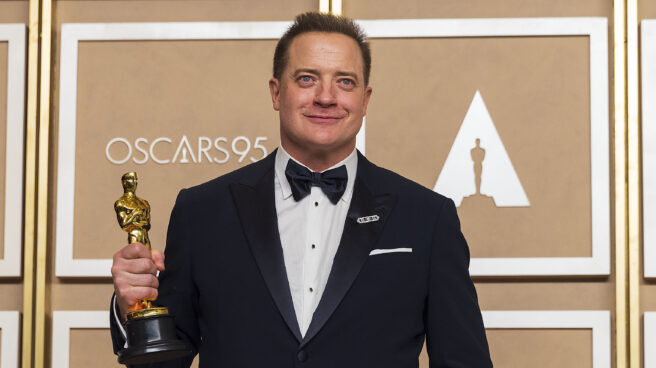 Brendan Fraser gana el óscar al mejor actor por su papel en "The Whale"