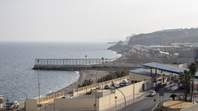 Frontera de Ceuta con Marruecos