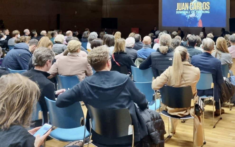 Presentación de 'Juan Carlos, the downfall of the king' en Berlín