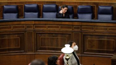 El PSOE abronca a Podemos en el Congreso: "Estamos cansadas de vuestras peroratas"