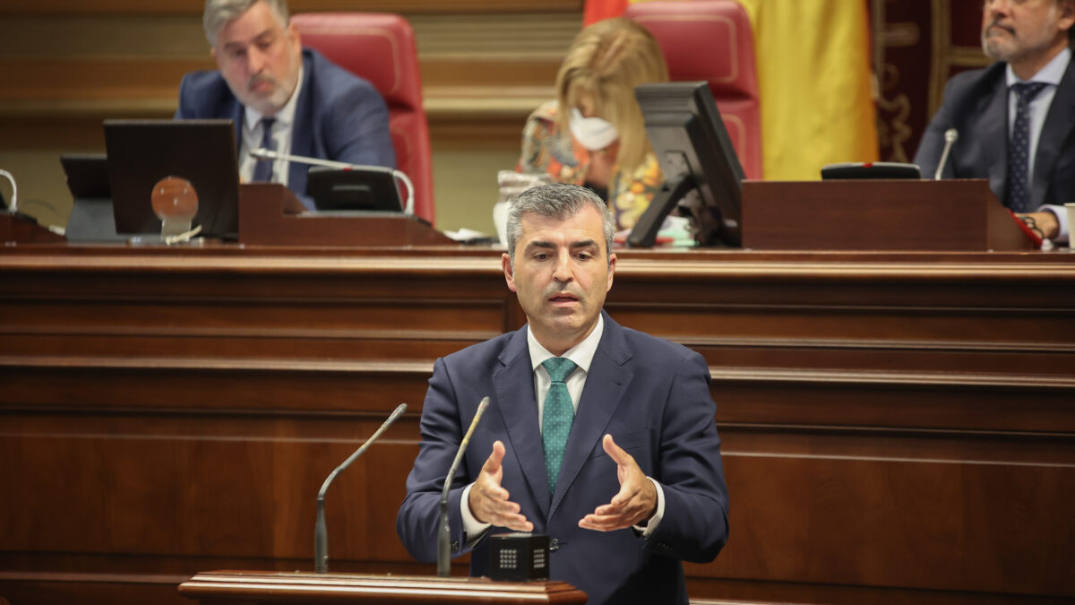 El candidato del PP a la presidencia de Canarias, Manuel Domínguez.