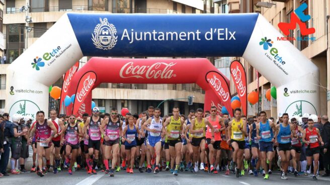 Media Maratón de Elche en una de sus ediciones Media Maratón de Elche en una de sus ediciones