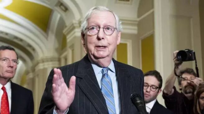 El líder republicano del Senado de Estados Unidos, Mitch McConnell. El líder republicano del Senado de Estados Unidos, Mitch McConnell.