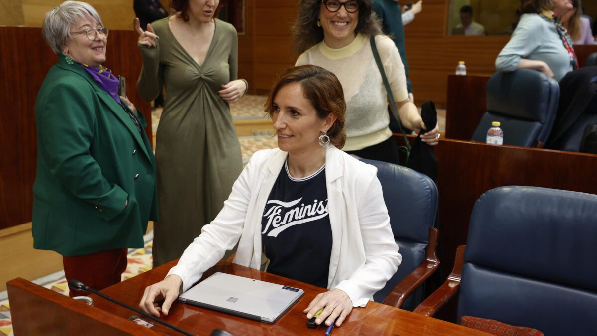 La portavoz de Más Madrid en la Asamblea, Mónica García.