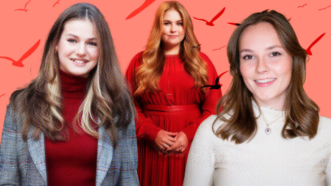 La princesa Leonor, princesa Amalia de los Países Bajos y la princesa Ingrid de Noruega La princesa Leonor, princesa Amalia de los Países Bajos y la princesa Ingrid de Noruega
