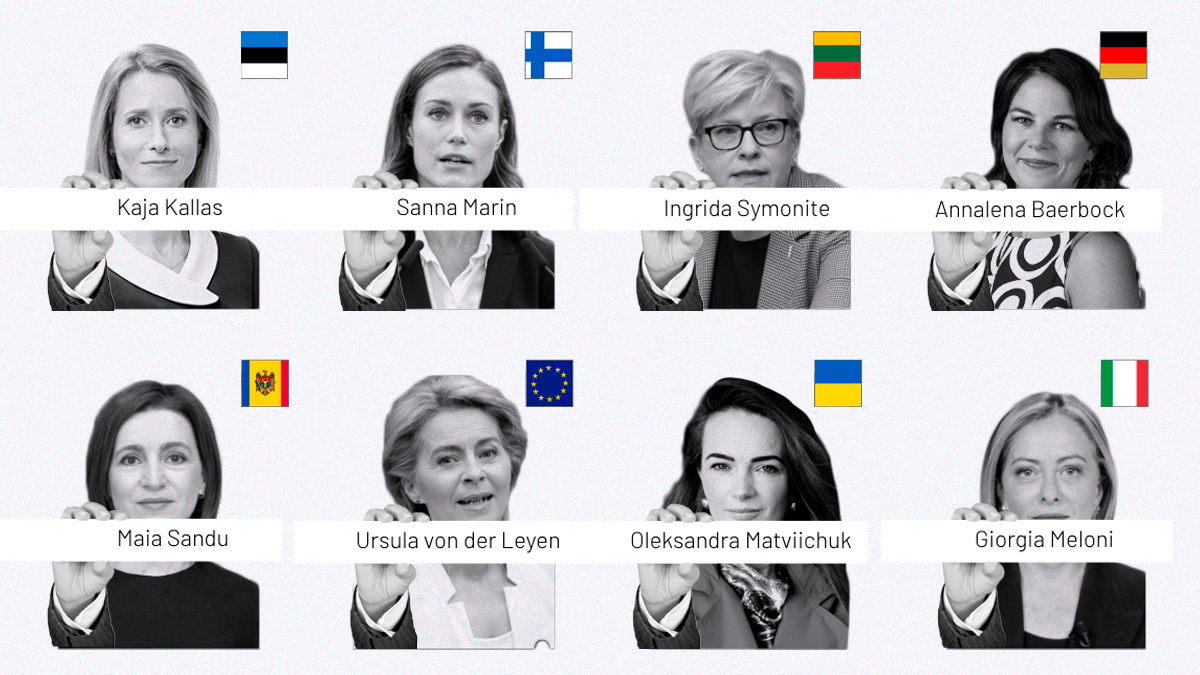Las mujeres con poder en Europa que no temen a Vladimir Putin