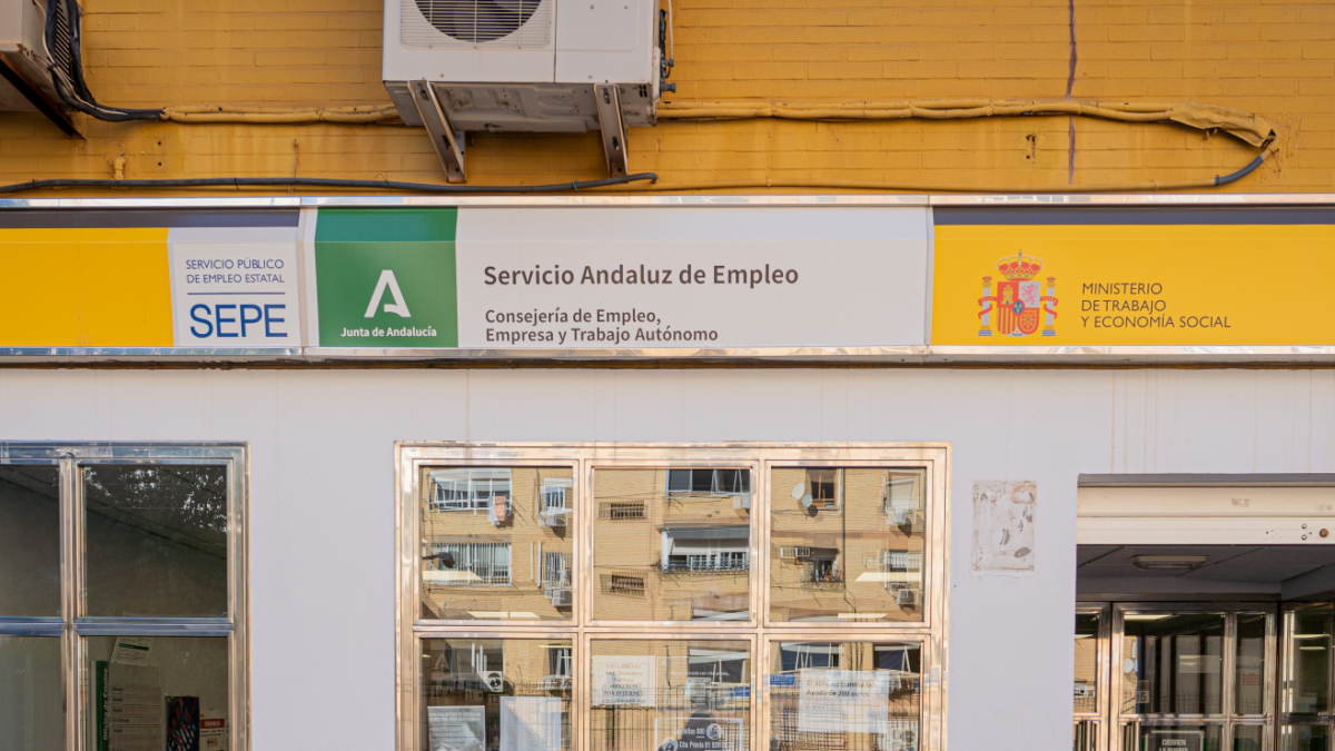 Oficina del paro, el SEPE, en España marzo 2023