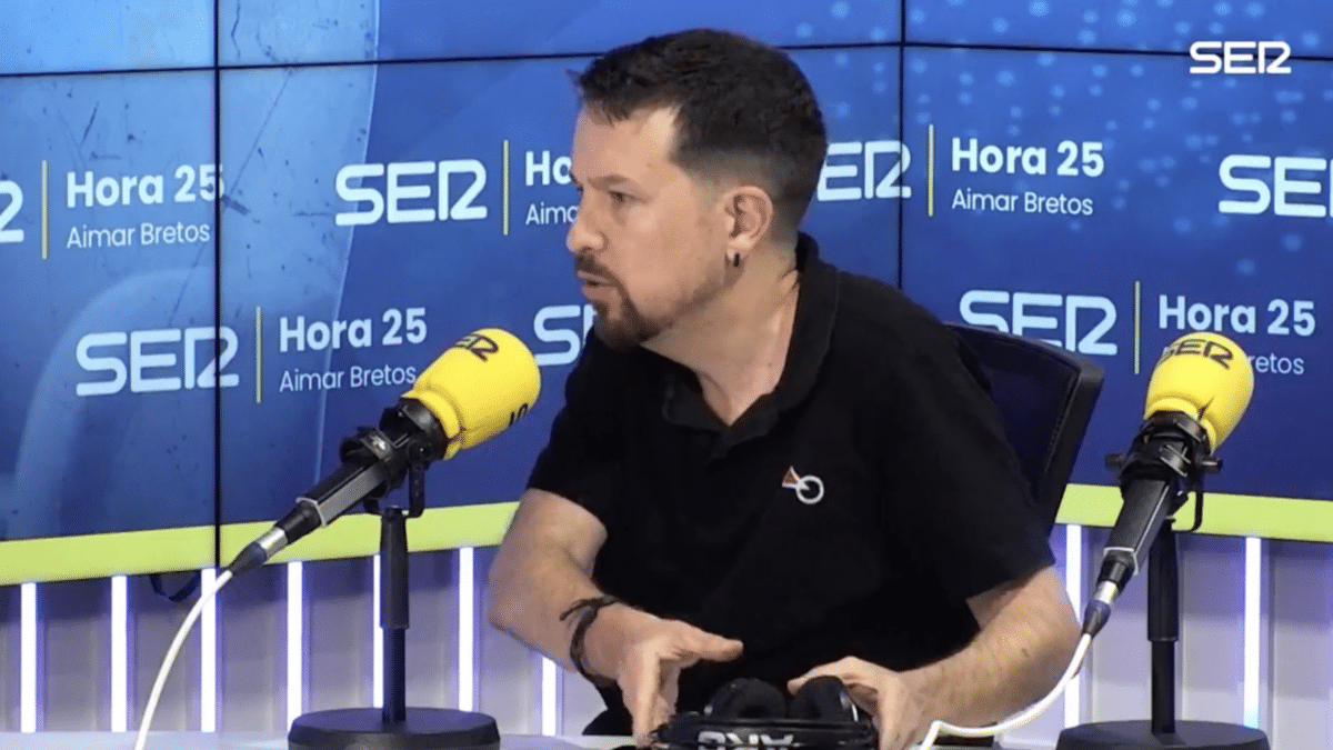 Pablo Iglesias en Hora 25, de Cadena SER