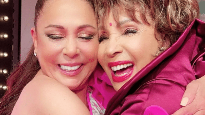 Isabelle Pantoja and Shirley Bassey together