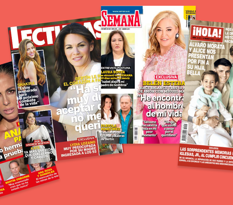 Alice Campello habla del nacimiento de su hija y otras noticias en las portadas de las revistas