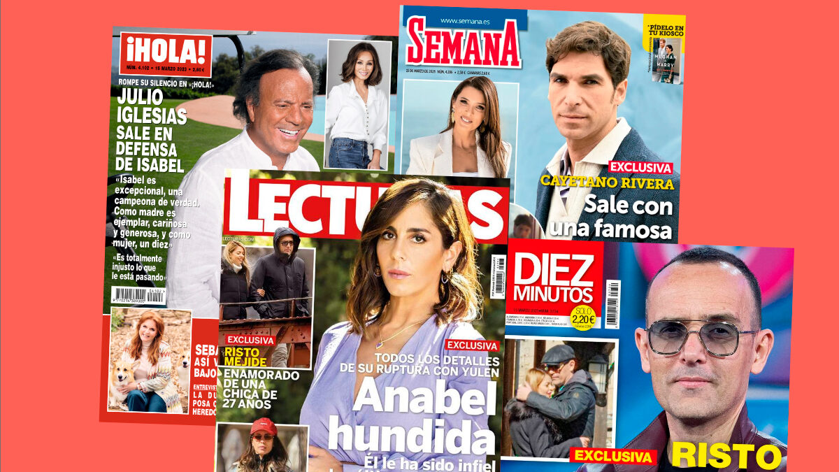 Repaso de las portadas de las revistas del corazón 8 de marzo 2023