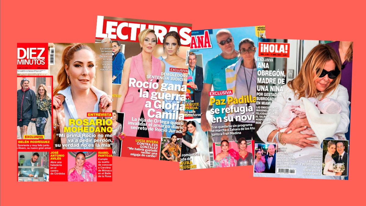 Las portadas de las revistas del corazón: Ana Obregón