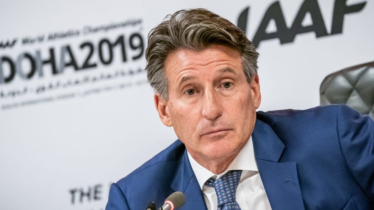 El presidente de World Athletics, Sebastian Coe.