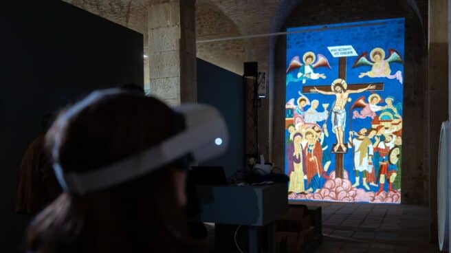 'Sigena Mágica', la exposición inmersiva que recrea en Zaragoza el esplendor artístico de la Capilla Sixtina 'Sigena mágica. El sueño hecho realidad'
