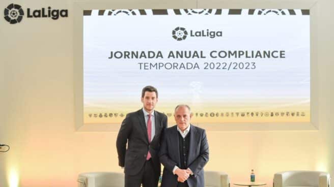 tebas-molinero-laliga Fernando Molinero y Javier Tebas