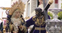 Arde la Virgen de los Desconsuelos de Chiclana