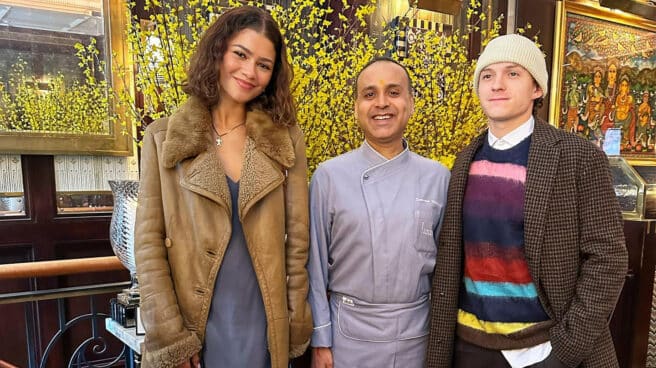 Zendaya y Tom Holland en su cita por Londres Zendaya y Tom Holland en su cita por Londres
