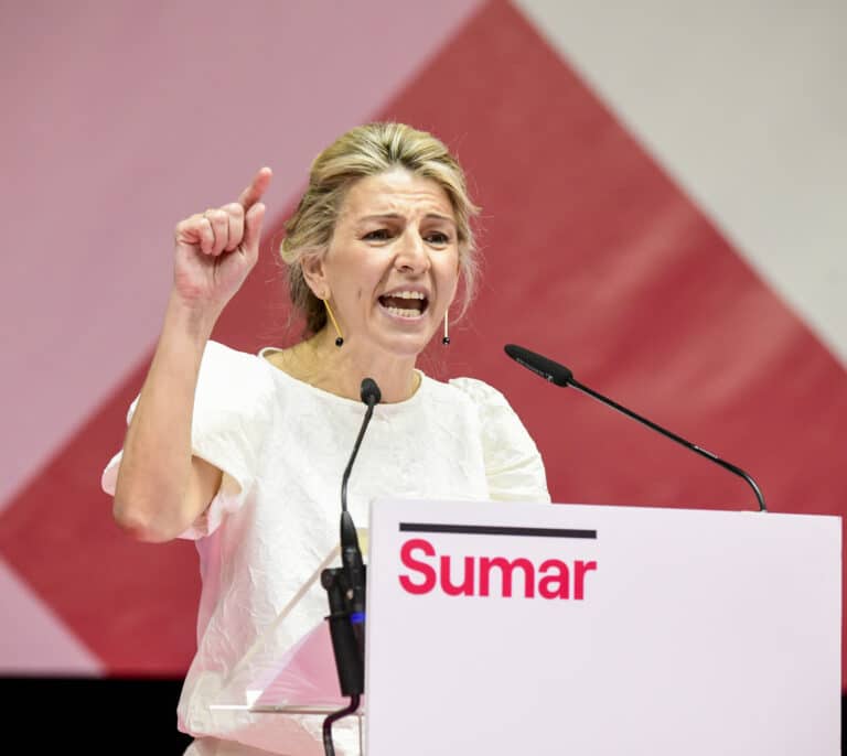 Yolanda Díaz pide a Podemos que explique su ausencia en un día "importante para España"