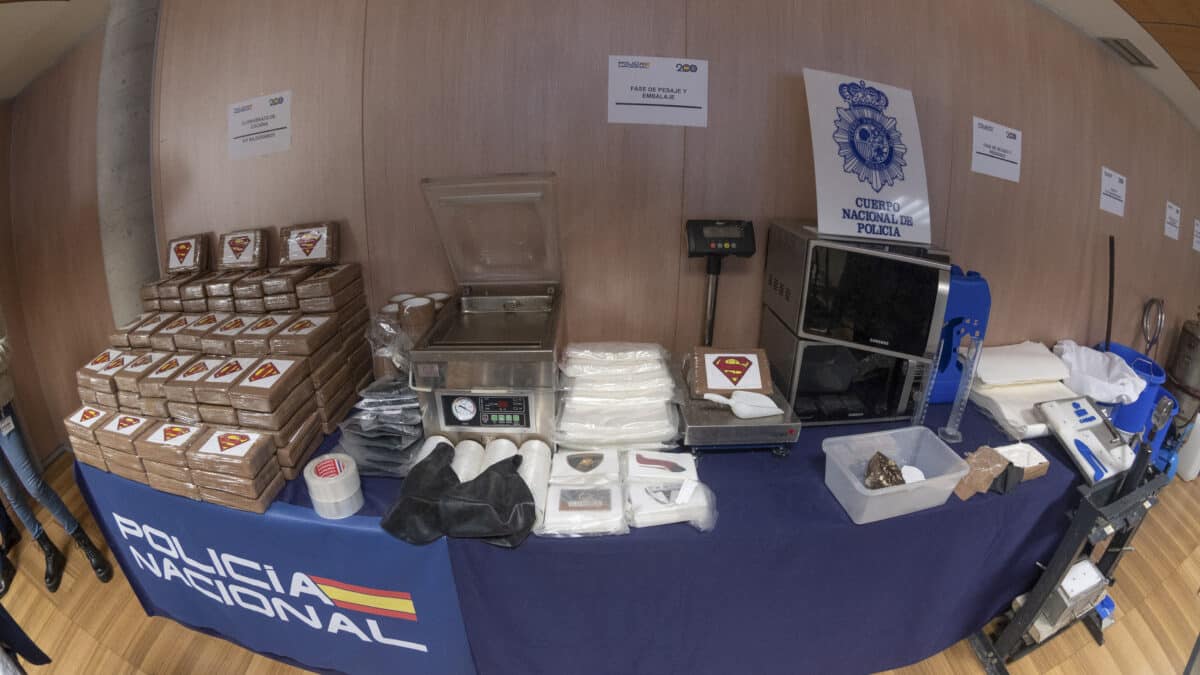 Operación de desmantelamiento del mayor laboratorio de cocaína de Europa